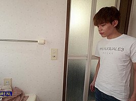 Minayo Is A Horny Japanese Milf Who Gets A Creampie After Fucking Her Stepson – MatureNl