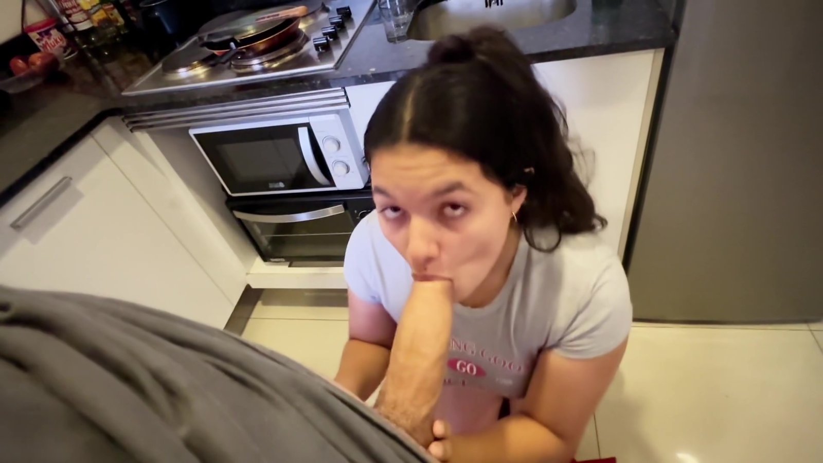 My Hot Stepdaughter Sucks My Cock And I Fuck Her