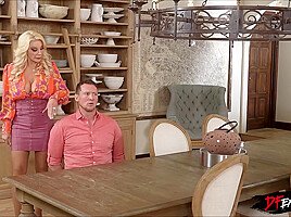 You SIT there, while I suck this man’s cock!