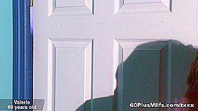 CLASSIC MONDAY: School teacher, 69, gets creampied by her former student – Valerie and John Strange – 60 Plus MILFs