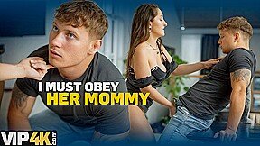 MOMMY4K. MILF is showing how to lick properly