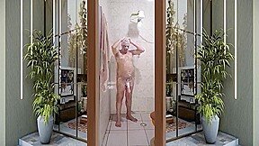 O Meu Banho Gostoso Com o Pau Duro 004