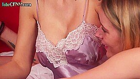 Cumthirsty CFNM babes jerking off guy