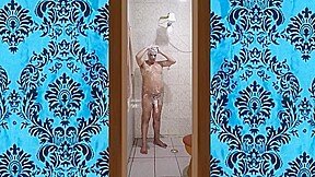 O Meu Banho Gostoso Com o Pau Duro 002